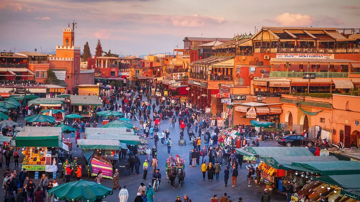 “Marrakech – Where Tradition Dances with Modern Life.”