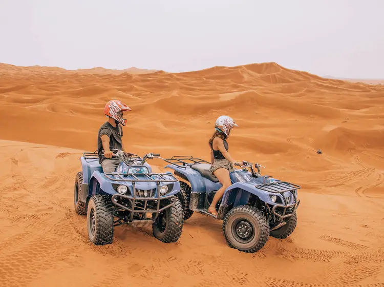 “Feel the Pulse of the Desert – Quad Adventure in Merzouga.”